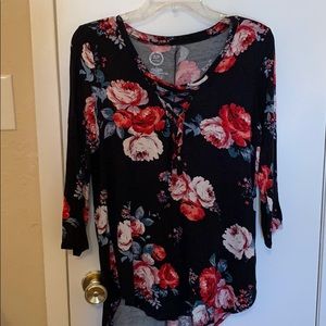 Maurices 3/4 sleeve top
